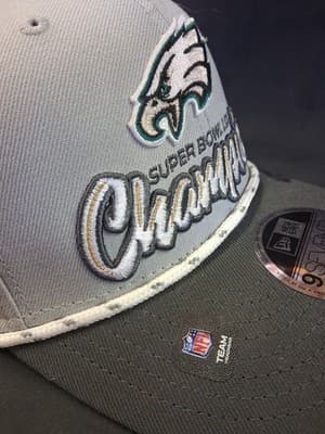 Philadelphia Eagles New Era Super Bowl 59 LIX Champions 9SEVENTY Locker Room Hat - Thumbnail 8