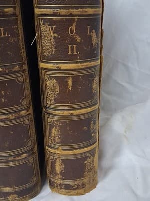 1872 Picturesque America 2 Vol Set 1ST Edition Steel Engravings + 1870s Ephemera - Thumbnail 5