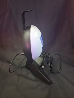PlayStation USB Gaming Accent Lamp White Blue Black Globe for Bedroom Office - Thumbnail 4