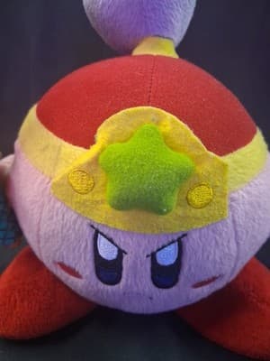 Official Kirby Adventure Ninja Kirby Little Buddy 7” Plush Stuffed Toy NO TAGS - Thumbnail 3