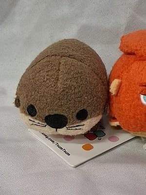 Disney Tsum Tsum mini plush Finding Dory set of 3 Dory, Hank, Sea Otter NWT 🐟 - Thumbnail 4