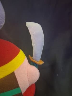 Official Kirby Adventure Ninja Kirby Little Buddy 7” Plush Stuffed Toy NO TAGS - Thumbnail 7