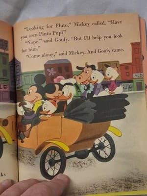 Elizabeth Beecher Walt Disney's Mickey Mouse & Pluto Pup Book 1953 BT - Thumbnail 4