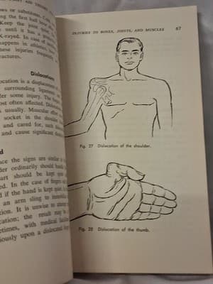 First Aid Fourth Edition Paperback 1957 Green - Thumbnail 5
