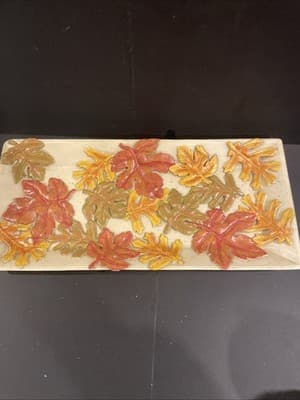 Pier 1 Fall Leaf Tray and Candles - Thumbnail 3