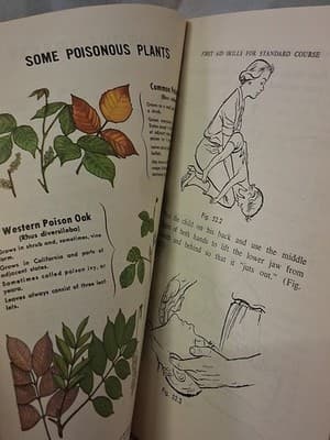First Aid Fourth Edition Paperback 1957 Green - Thumbnail 4