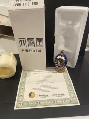 Franklin Mint “Jesus Walks On Water” House Of Faberge Egg w/ Original Box & COA - Thumbnail 7