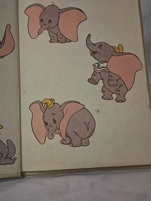 Disney's “Dumbo The Flying Elephant” Book - First American Edition - Thumbnail 14