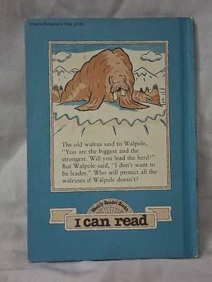 Walpole (An EARLY I CAN READ Book) Syd Hoff 1977 Hardcover - Thumbnail 2