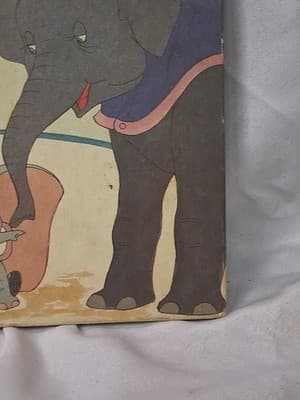 Disney's “Dumbo The Flying Elephant” Book - First American Edition - Thumbnail 3
