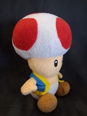 TOAD Plush Vintage Nintendo - Thumbnail 3