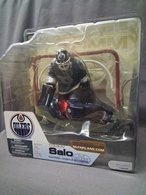 NHL McFarlane Tommy Salo Goalie Series 4 Edmonton Oilers 2002 - Thumbnail 2
