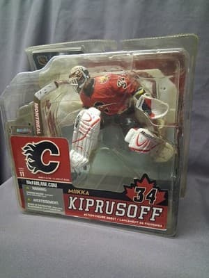 Miikka Kiprusoff 34 Flames NHL Series 11 McFarlane Hockey Figure - Thumbnail 2