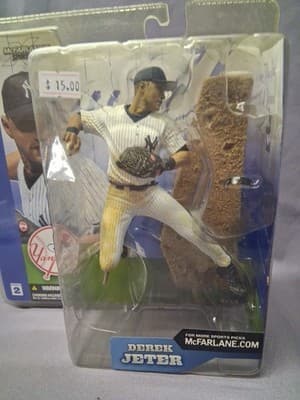 Derek Jeter New York Yankees McFarlane Sportspicks MLB Series 5 - 2003 New - Thumbnail 2