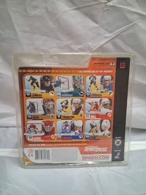2001 McFarlane's SportsPicks ERIC LINDROS New York Rangers NHLPA Action Figure - Thumbnail 2