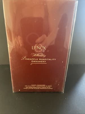 Lenox Williamsburg Pineapple Hospitality Silver-Plated Trinket Box Ornament - Thumbnail 3