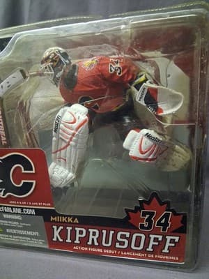 Miikka Kiprusoff 34 Flames NHL Series 11 McFarlane Hockey Figure - Thumbnail 4