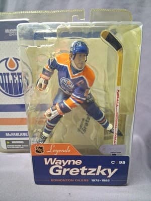 Wayne Gretzky NHL Legends Series 1 Figure New NIB McFarlane Toys 2004 - Thumbnail 2