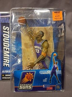 NBA Amare Stoudemire Series 9 Basketball Figure Phoenix Suns McFarlane - Thumbnail 2