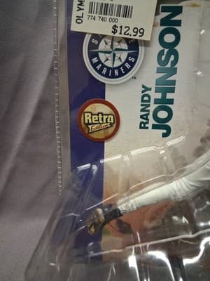 MCFARLANE MLB Seattle Mariners Randy Johnson Retro Edition - Thumbnail 3