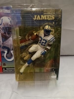 McFarlane NFL #32 Edgerrin James Dallas Cowboys Series 1 Sports Picks - NEW - Thumbnail 2