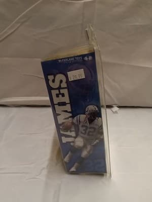 McFarlane NFL #32 Edgerrin James Dallas Cowboys Series 1 Sports Picks - NEW - Thumbnail 3