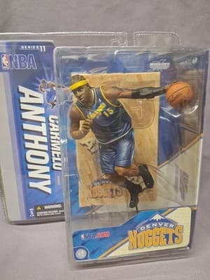 McFarlane NBA Series 11 Carmelo Anthony Denver Nuggets Action Figure Variant NEW - Thumbnail 2