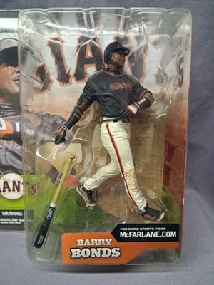 Barry Bonds San Fransisco Giants McFarlane MLB Baseball Series 2 - SEALED - Thumbnail 2