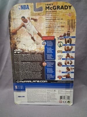 McFarlane Sportspicks: NBA Series 16 Tracy McGrady Houston Rockets New In Box - Thumbnail 2