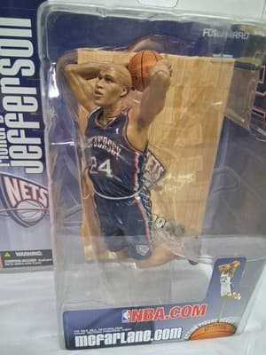 McFarlane 2005 Richard Jefferson New York Nets series 6 (blue jersey variant) - Thumbnail 2