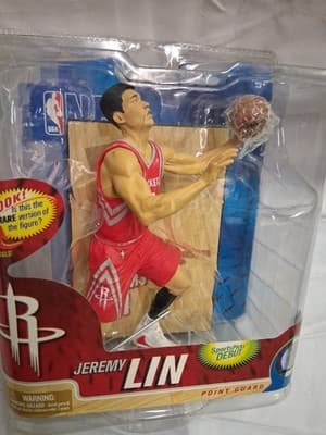 Jeremy Lin McFarlane Figure Red Jersey 1105/1500 - Thumbnail 2
