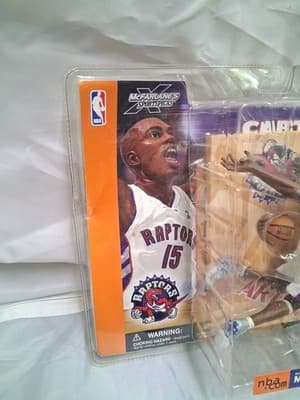 2002 Vince Carter NBA McFarlane Sports Picks Toronto Raptors Figure Series 1 - Thumbnail 3