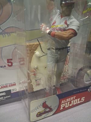 McFarlane ALBERT PUJOS St Louis Cardinals Grey Uniform Variant Series 10 - Thumbnail 2