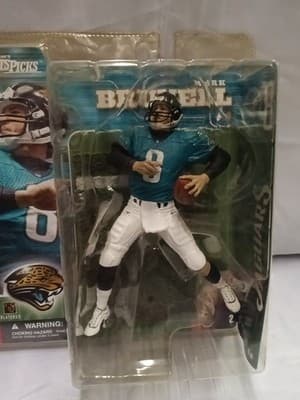 Mark Brunell 2001 McFarlane Sports Picks Aqua CLEAN Jersey Action Figure NIB SP - Thumbnail 2