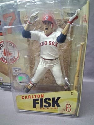 Carlton Fisk McFarlane Figure Boston Red Sox MLB Cooperstown Collection 2006 - Thumbnail 4