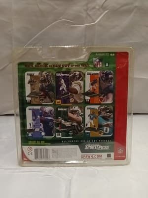 Mark Brunell 2001 McFarlane Sports Picks Aqua CLEAN Jersey Action Figure NIB SP - Thumbnail 4