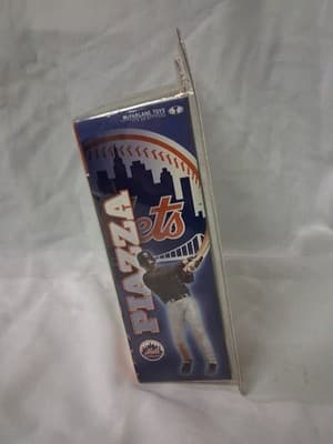 2002 McFarlane MLB MIKE PIAZZA New York METS series 1 black jersey - Thumbnail 3