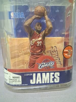 McFarlane Toys LEBRON JAMES NEW IN BOX Cleveland - Thumbnail 2