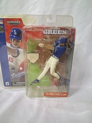 SHAWN GREEN Mcfarlane variant figure 2002 Series 1 BLUE JERSEY DODGERS - Thumbnail 2