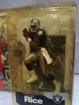Jerry Rice Oakland Raiders 2002 McFarlane NFL Series 5 Figure - Thumbnail 2
