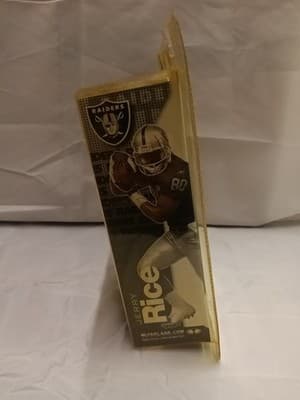 Jerry Rice Oakland Raiders 2002 McFarlane NFL Series 5 Figure - Thumbnail 3