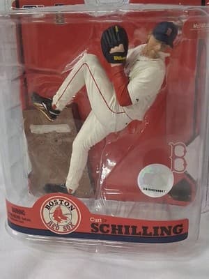 CURT SCHILLING RED SOX FIGURE NEW *RARE* - Thumbnail 2