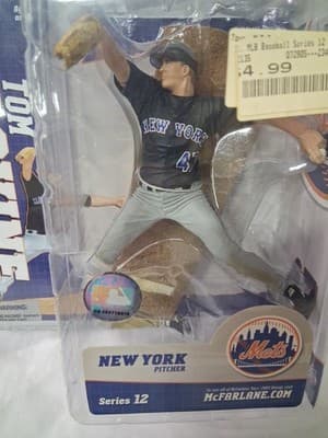 McFarlane Tom Glavine New York Yankees Series 12 Pitcher Baseball MLB - Thumbnail 2