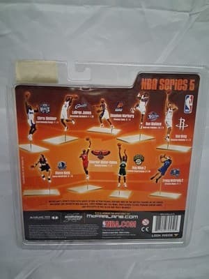 McFarlane NBA Sports Picks Series 5 Ben Wallace Action Figure [White Jersey] - Thumbnail 3