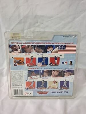 2002 MACFARLANE ROBERTO ALOMAR NEW YORK METS SERIES #3 MLB BASEBALL GRAY JERSEY - Thumbnail 4