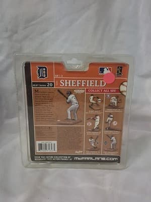 MCFARLANE MLB SERIES 20 GARY SHEFFIELD Home Jersey, Detroit Tigers - Thumbnail 4