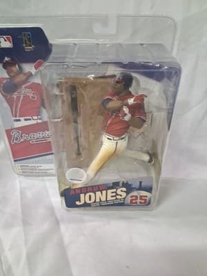 ANDRUW JONES SERIES 15 MCFARLANE BASEBALL FIGURE ATLANTA BRAVES - Thumbnail 2