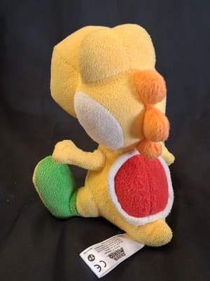 Nintendo Mario Super Bros Wii Yellow Yoshi Plush Toy Vintage RARE - Thumbnail 5