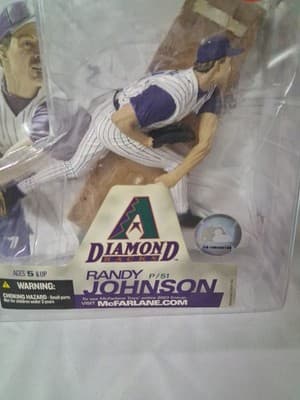 McFarlane Randy Johnson MLB Series 7 New! - Thumbnail 2