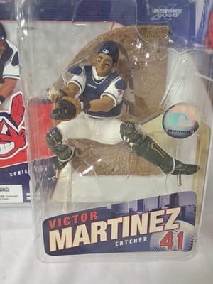 McFarlane Toys Victor Martinez MLB Series 16 Cleveland Indians Action Figure - Thumbnail 2
